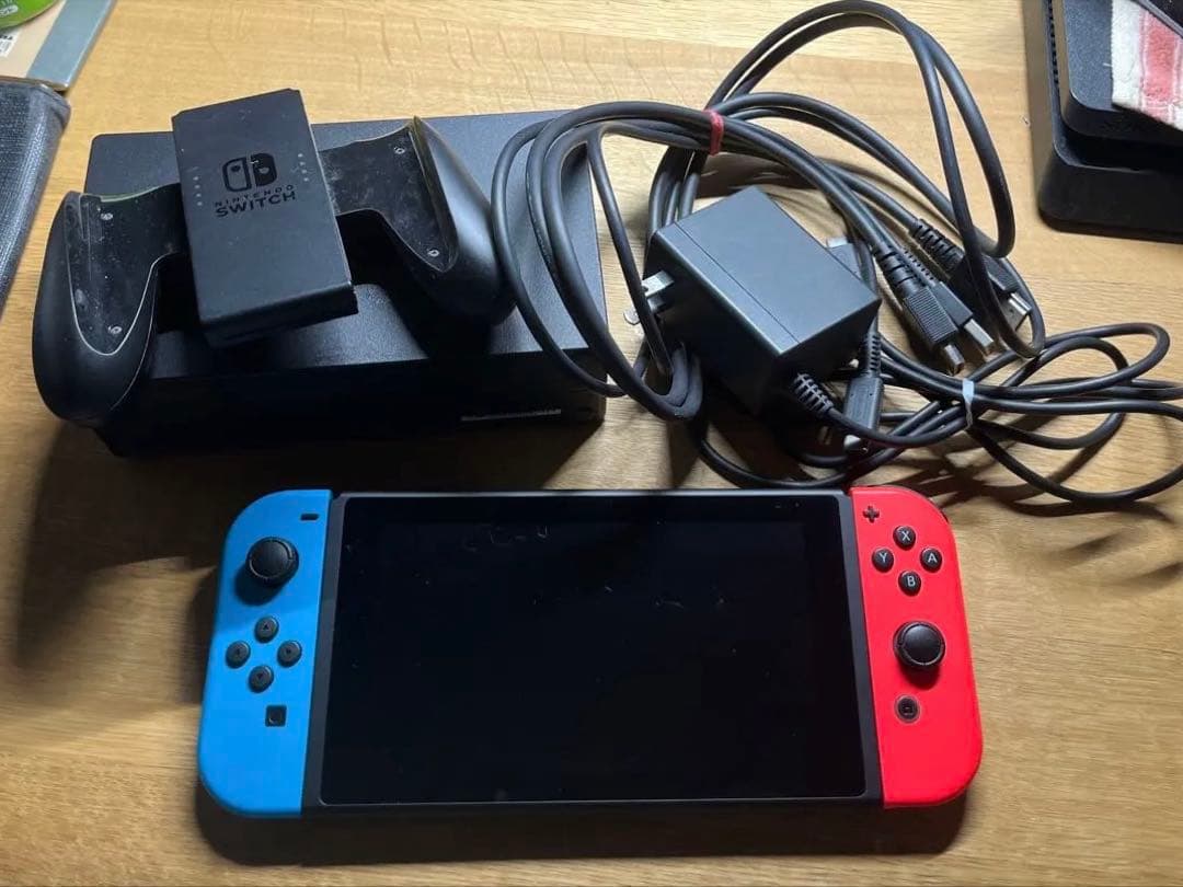 Nintendo Switch(スイッチ)赤/青 本体 + ゲームソフト