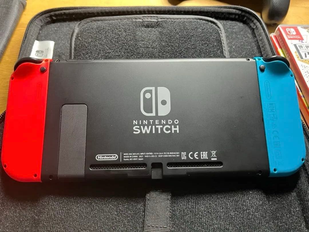 Nintendo Switch(スイッチ)赤/青 本体 + ゲームソフト