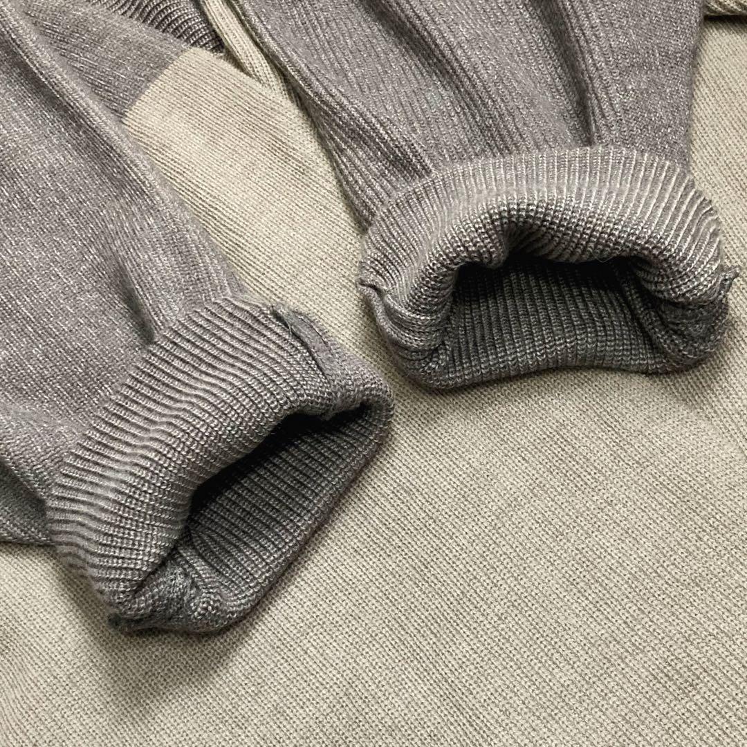 超希少✨バレンシアガ ウールポンチョカーディガン アルパカ混 フリンジ ボレロ