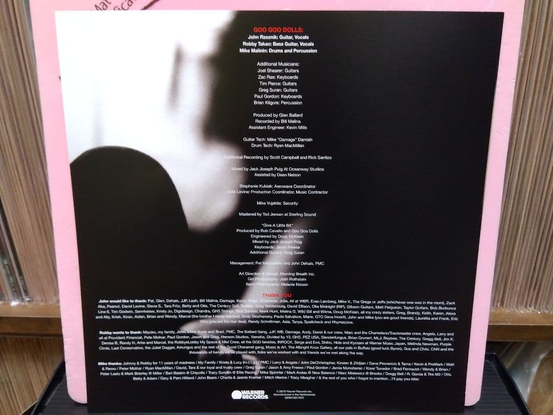 グーグードールズ Let Love In アナログ レコード LP