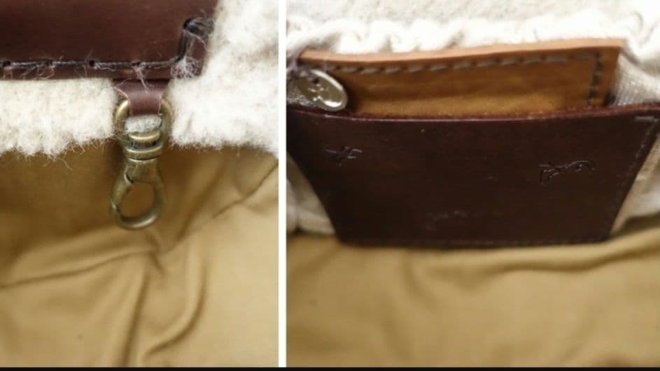 2024AWエバゴスBIRD JOURNEY トリミングハンドバッグ定価12万