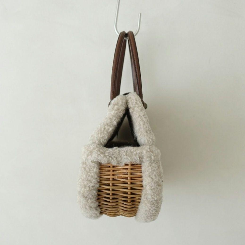 2024AWエバゴスBIRD JOURNEY トリミングハンドバッグ定価12万