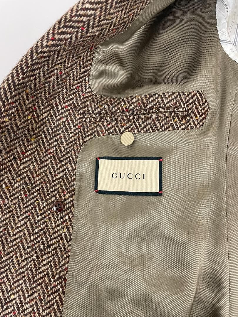 GUCCI 22AW 644450 ZAFUT ダブルブレストコート