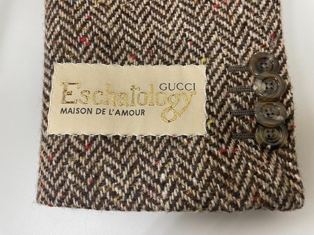 GUCCI 22AW 644450 ZAFUT ダブルブレストコート