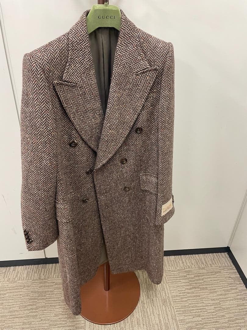 GUCCI 22AW 644450 ZAFUT ダブルブレストコート