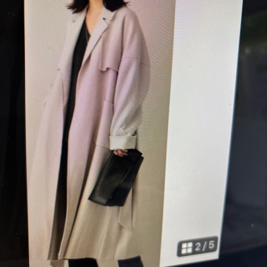 カオス　スーペリアダブルコート ウエストベルト付　べージュ