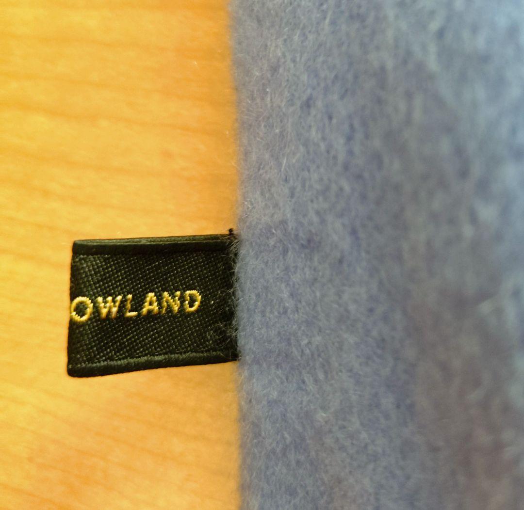 TOMORROWLAND　大判　ストール　青系　カシミヤ