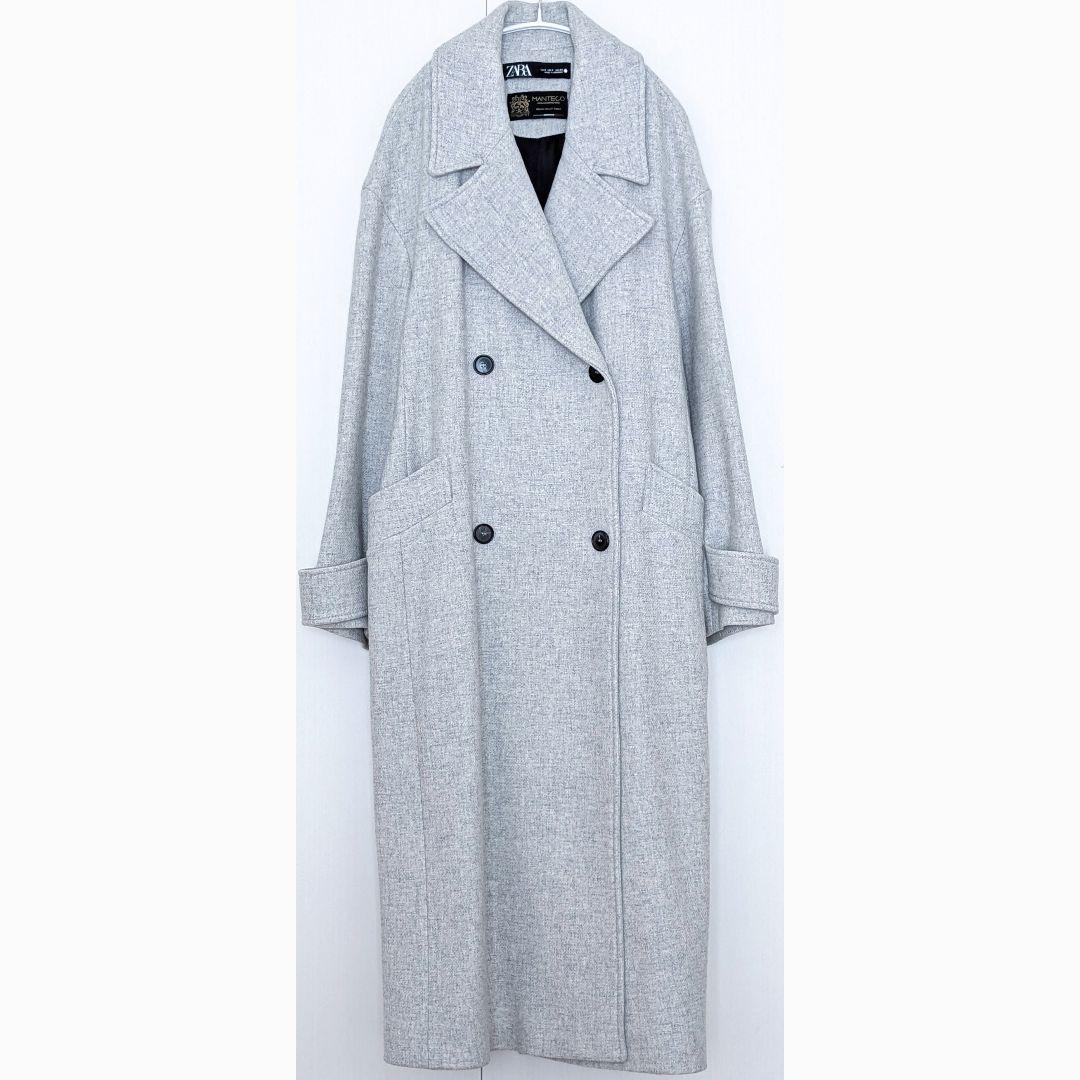 【美品】ZARA MANTECO ロングコート S