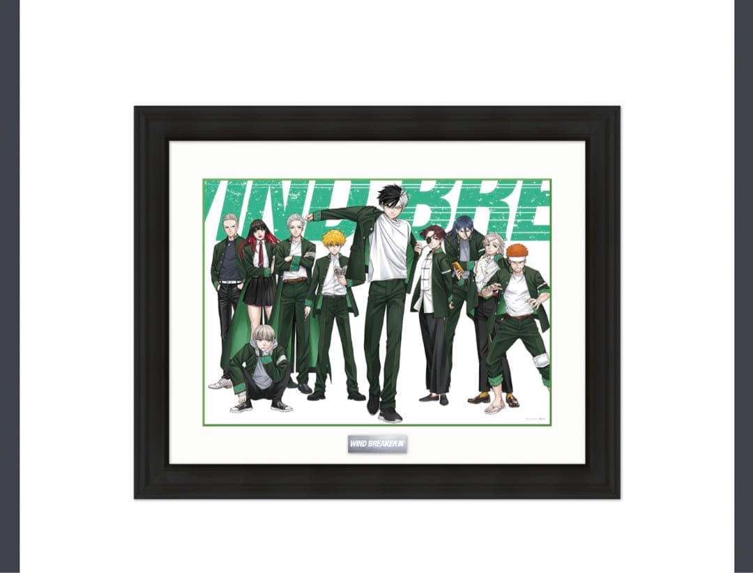 ウィンブレ展　キャラファイングラフ　防風鈴