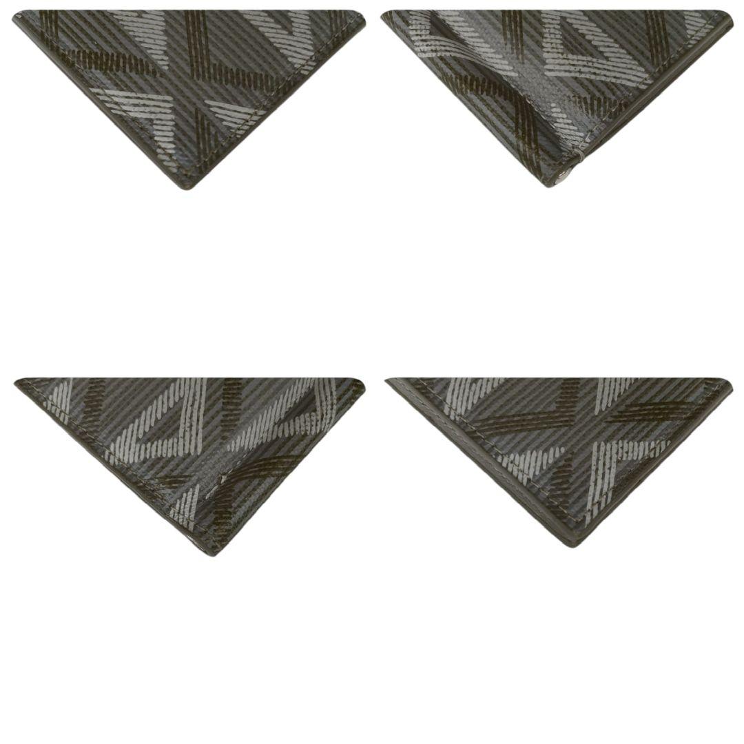 ディオール　マネークリップ　CDダイヤモンド　グレー　二つ折り財布