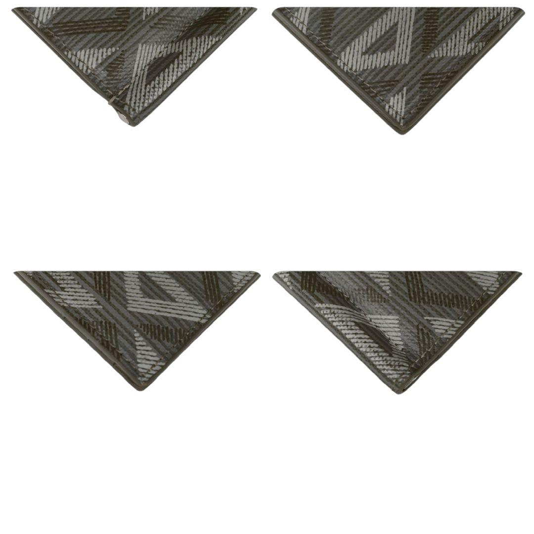 ディオール　マネークリップ　CDダイヤモンド　グレー　二つ折り財布