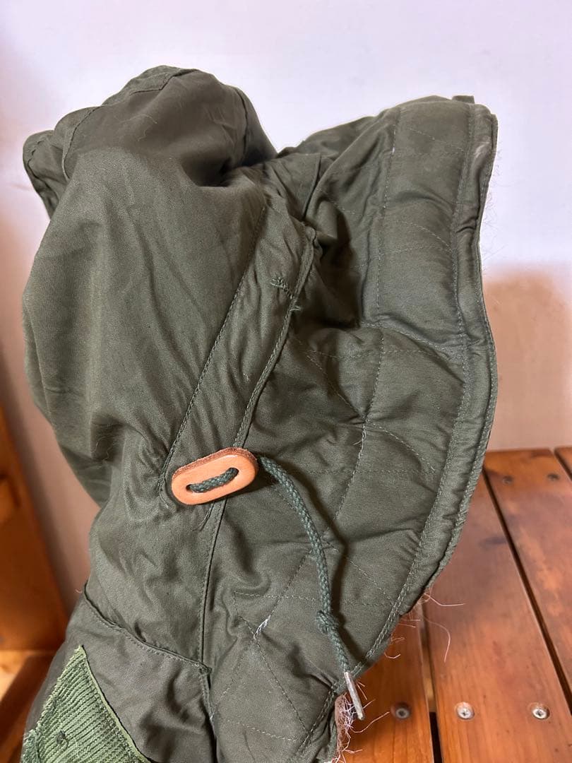 帽子 70s 80s U.S.ARMY M-65 synthetic fur hood