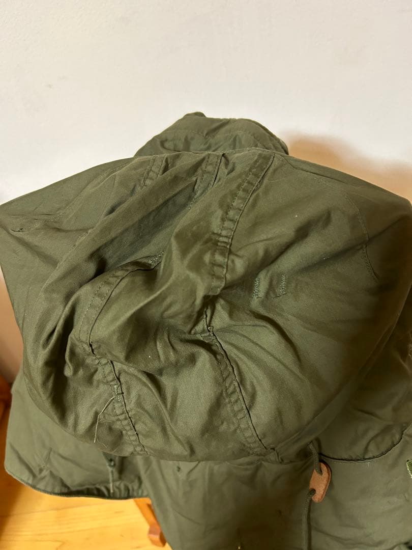 帽子 70s 80s U.S.ARMY M-65 synthetic fur hood