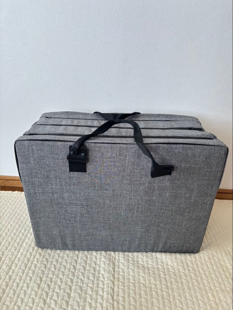 ＊美品＊ファルスカ コンパクトベッドFree メランジグレー