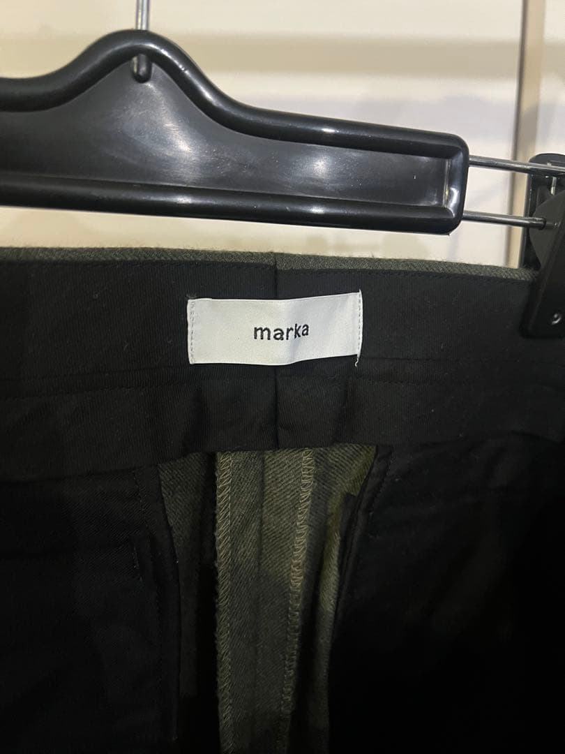 【MARKA】 マーカ セットアップ（ジャケット＆パンツ）ウールソフトサージ