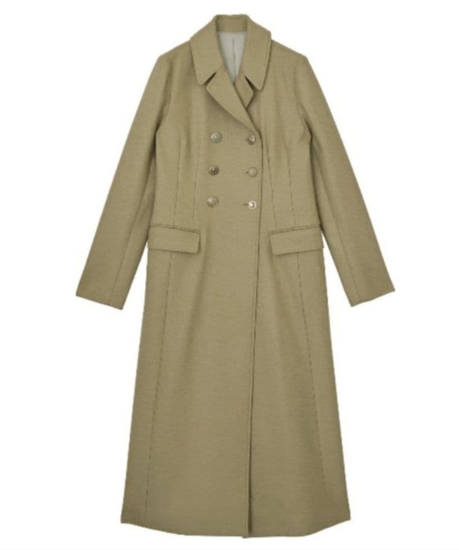 Ameri　WAIST SHAPE ASSORT BUTTON COAT