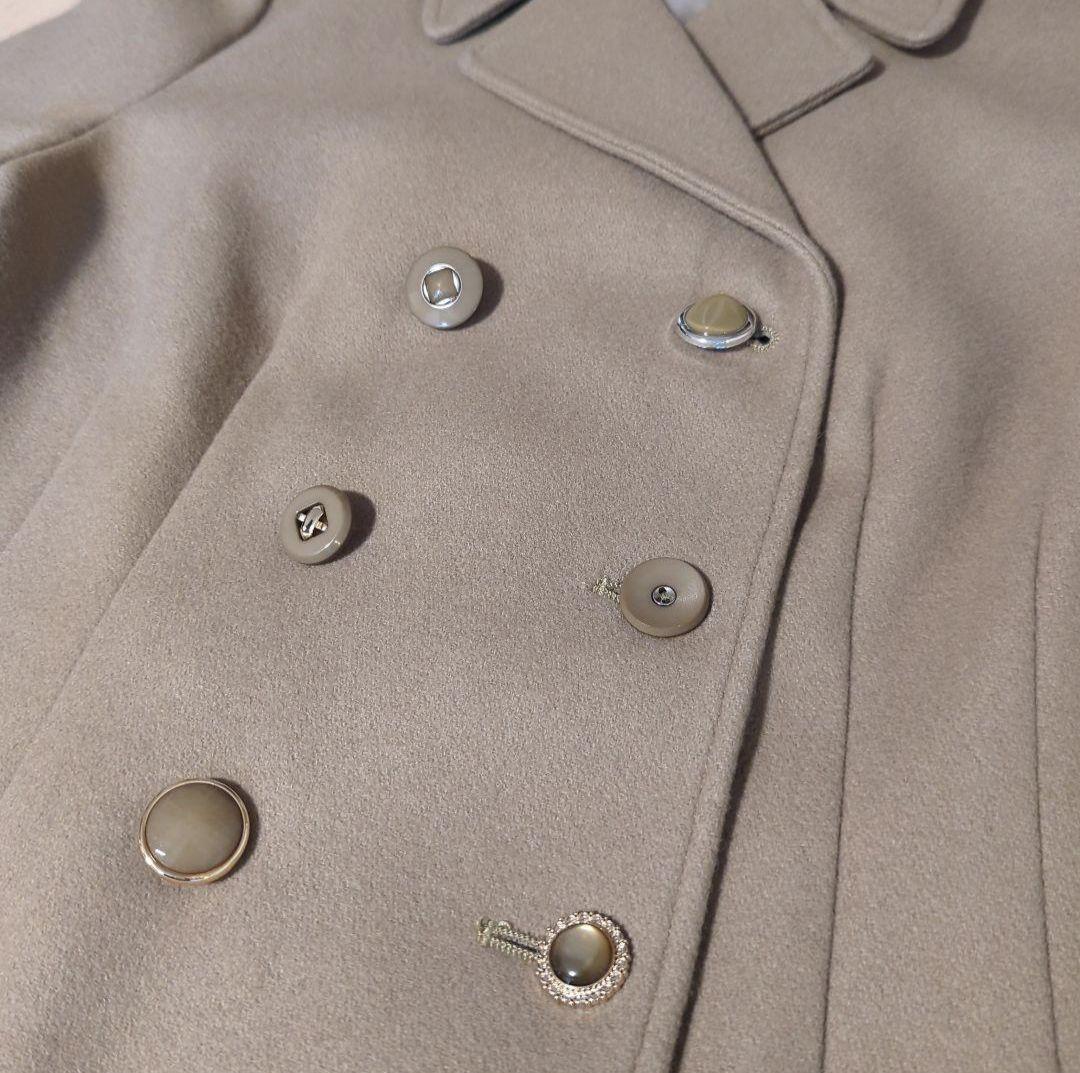 Ameri　WAIST SHAPE ASSORT BUTTON COAT