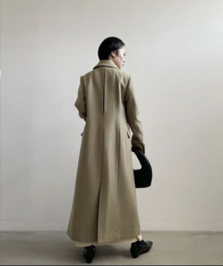 Ameri　WAIST SHAPE ASSORT BUTTON COAT