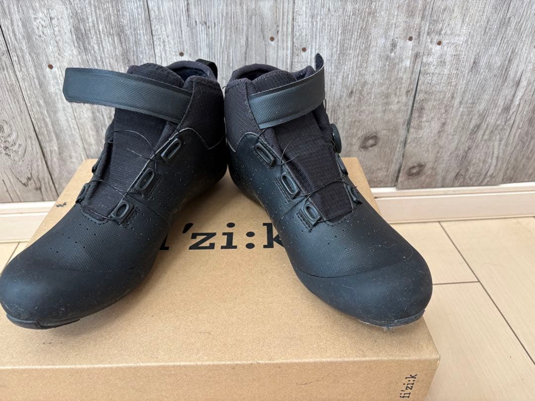 fi'zi:k ブラック ハイカットシューズ BOA ゴアテックス　中古美品