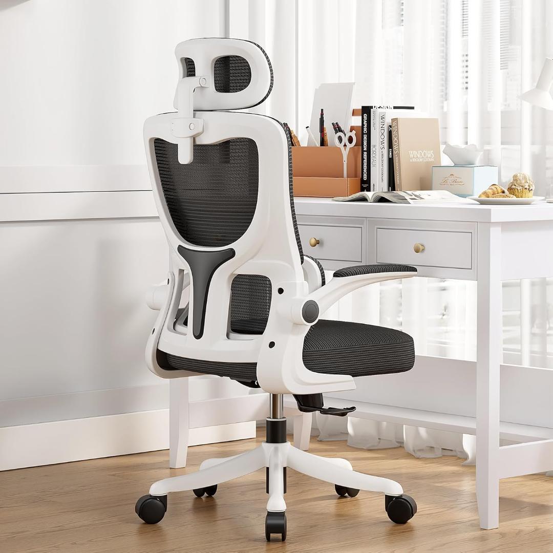 新品未開封 オフィスチェア【即発送可】ホワイト