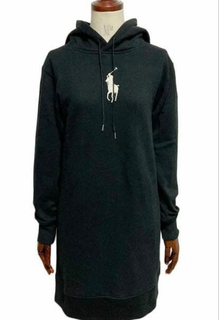 POLO ラルフローレン パーカーワンピース ビッグポニースウェット