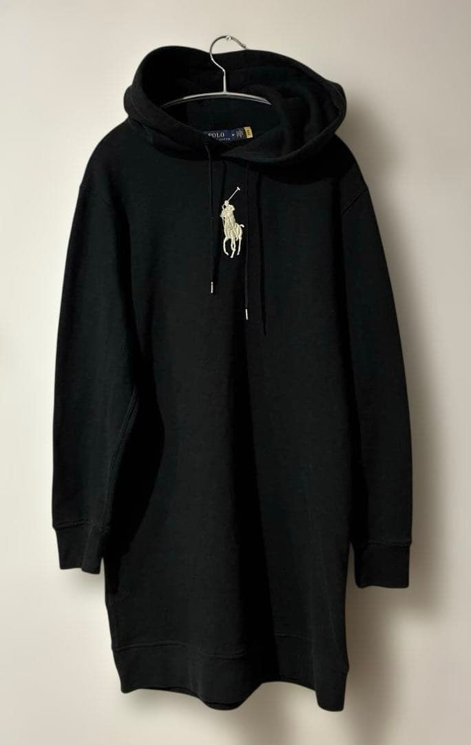 POLO ラルフローレン パーカーワンピース ビッグポニースウェット