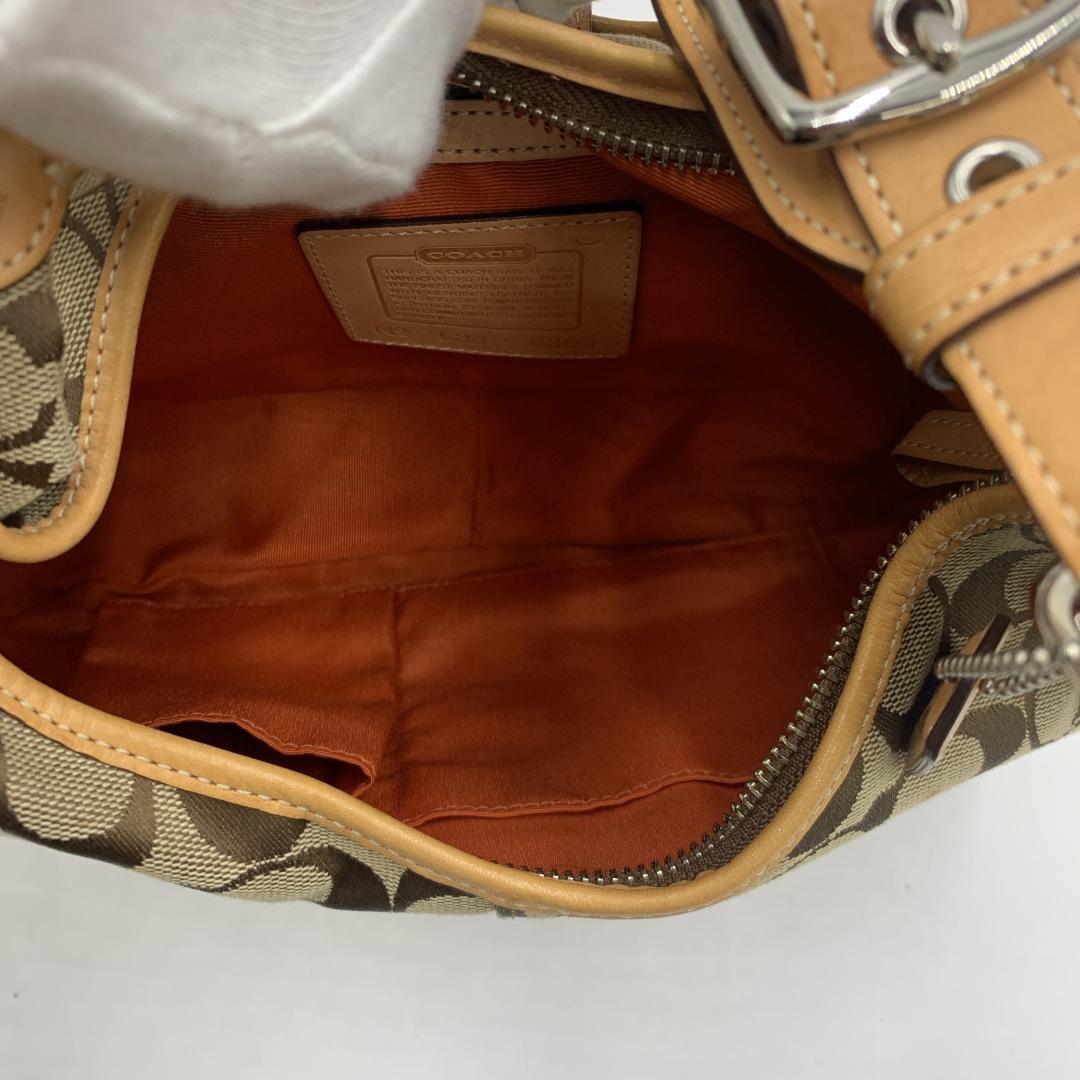 COACH コーチ ショルダーバッグ ワンショルダー シグネチャー 6363