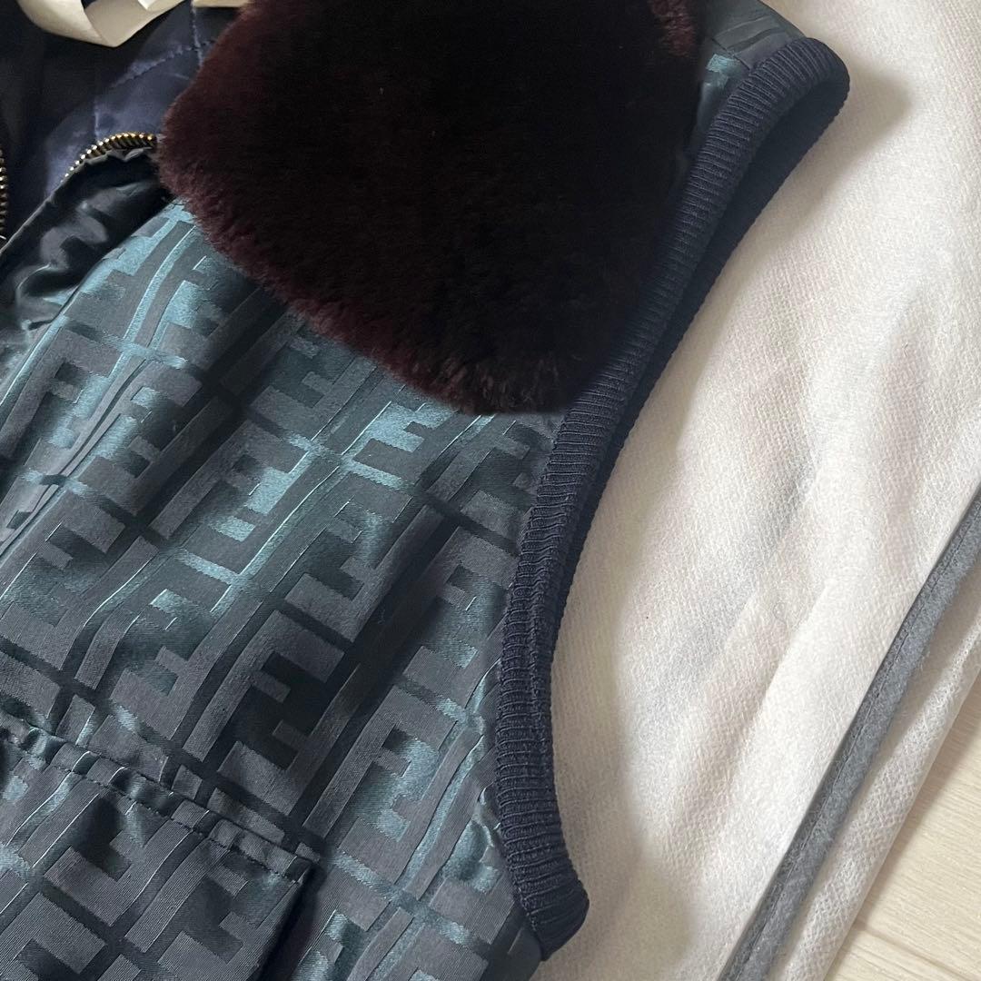 極綺麗❗️デッドストック ダウン キルティング ズッカ ベスト ジレ フェンディ