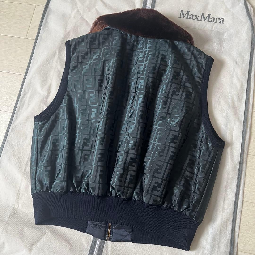 極綺麗❗️デッドストック ダウン キルティング ズッカ ベスト ジレ フェンディ