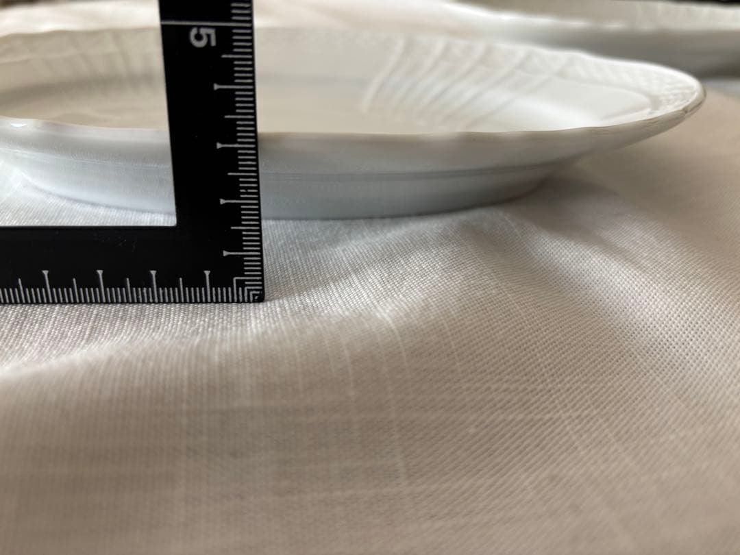 【美品】リチャードジノリ　ベッキオホワイト　ピクルス　オーバル　２枚まとめて