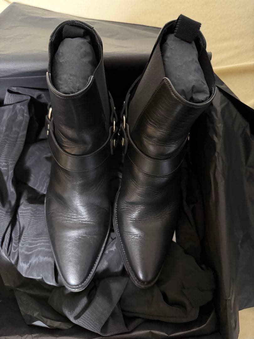 CELINE カマルグ バイカー チェルシーブーツ　39 エディ期