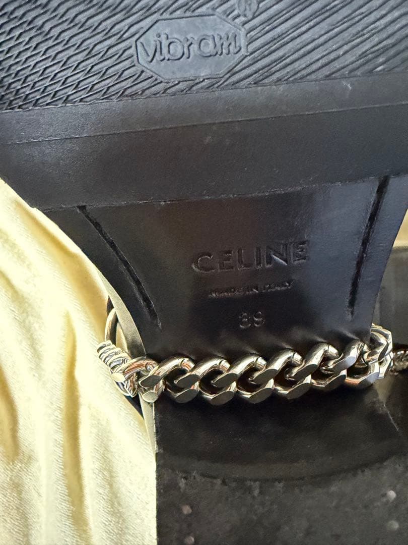 CELINE カマルグ バイカー チェルシーブーツ　39 エディ期