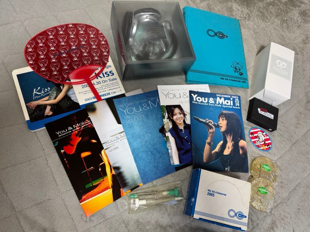 倉木麻衣　グッズ ポスター 会報 ヘッドフォン まとめ売り　2/6詳細追加あり