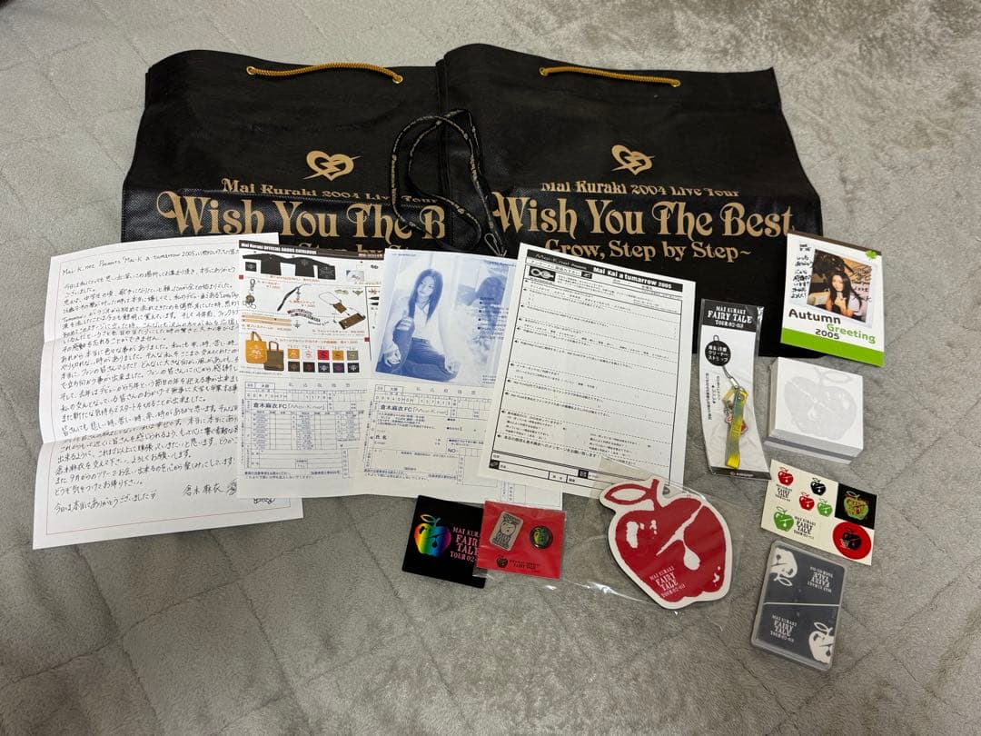 倉木麻衣　グッズ ポスター 会報 ヘッドフォン まとめ売り　2/6詳細追加あり