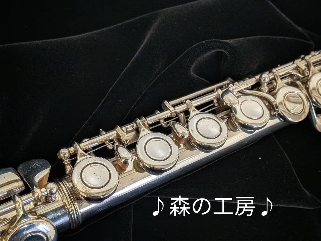中古フルート専門店‼️部活応援‼️頭部管銀製 ヤマハフルートYFL311 Eメカ