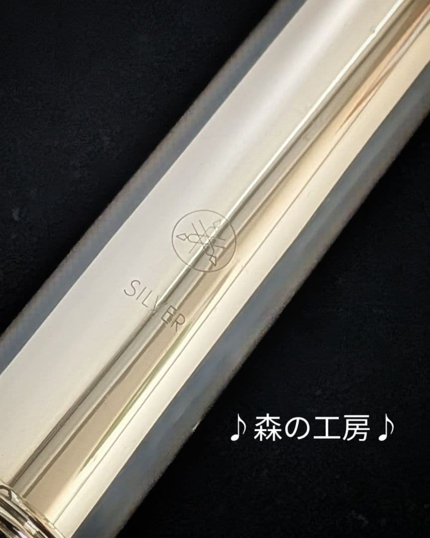 中古フルート専門店‼️部活応援‼️頭部管銀製 ヤマハフルートYFL311 Eメカ