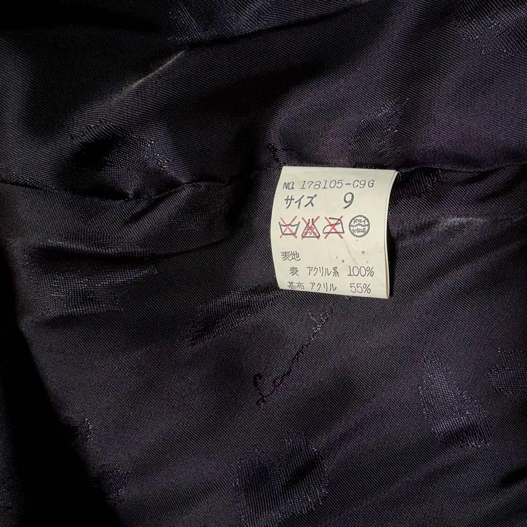 伊太利屋　レオパード柄 フェイクファーコート　ヒョウ柄アニマル　ロング　Aライン