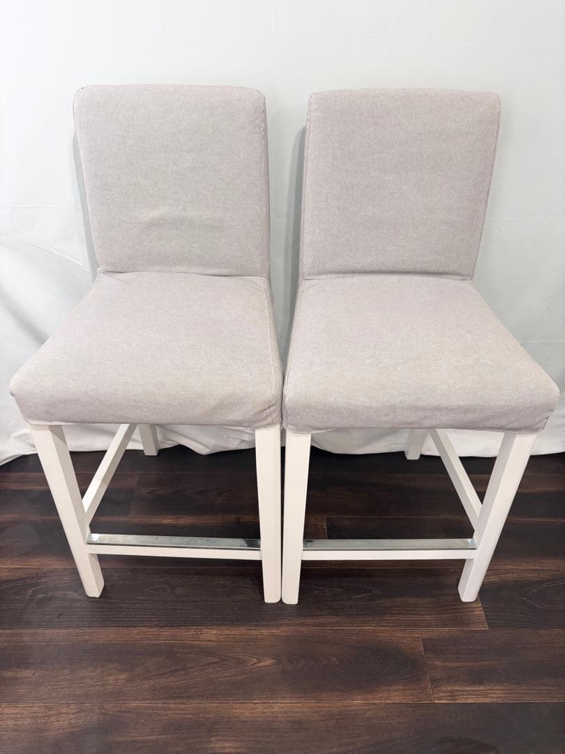 IKEA BERGMUND ベリムンド カウンターチェア 2脚セット