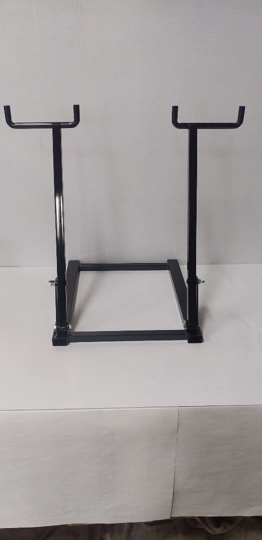 ロードバイク用折り畳み式倒立整備台