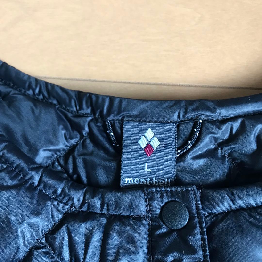 新品・未使用★ モンベル　スペリオダウン　ラウンドネックベスト