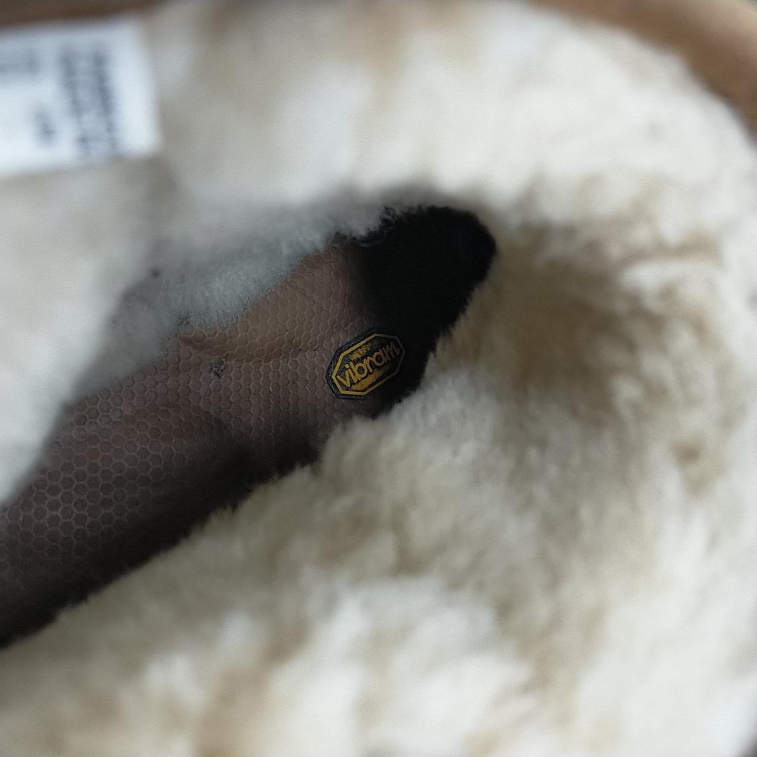 ショウ様限定 スイコック　ミッド　ムートンブーツ　茶 29 ビブラム