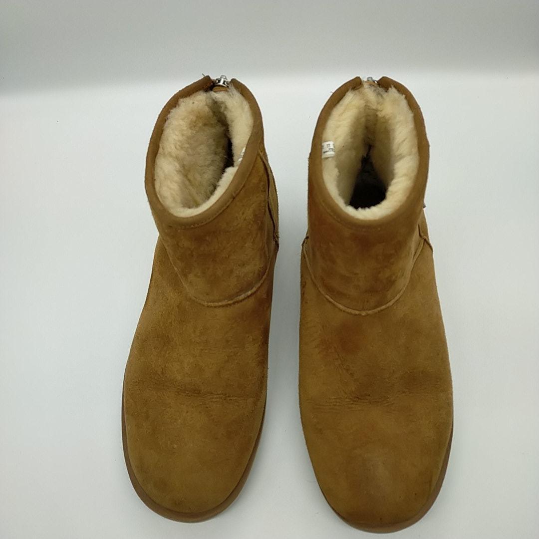 ショウ様限定 スイコック　ミッド　ムートンブーツ　茶 29 ビブラム
