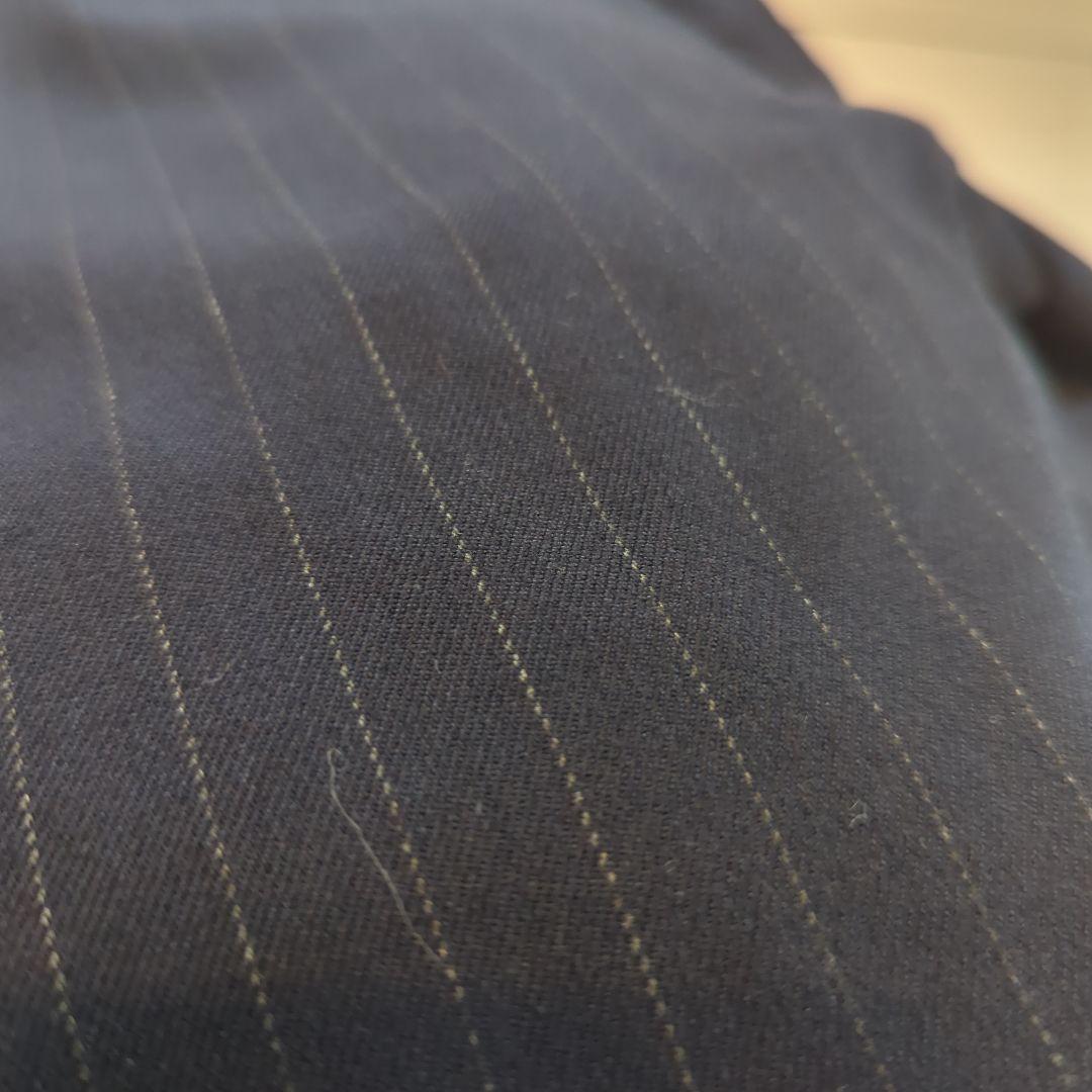 ARCH&LINE ネイビー ストライプスーツ 145-155