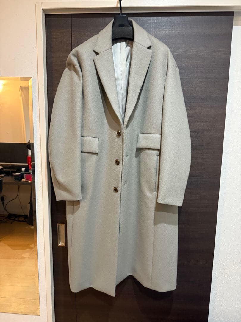 カズユキクマガイ　オーバーサイズチェスターコート　サイズ2