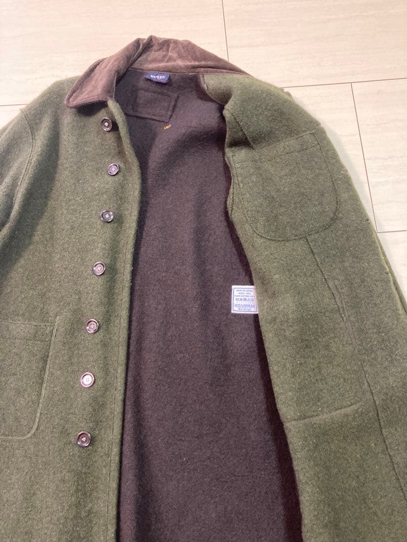 45Rフロート縮絨コート