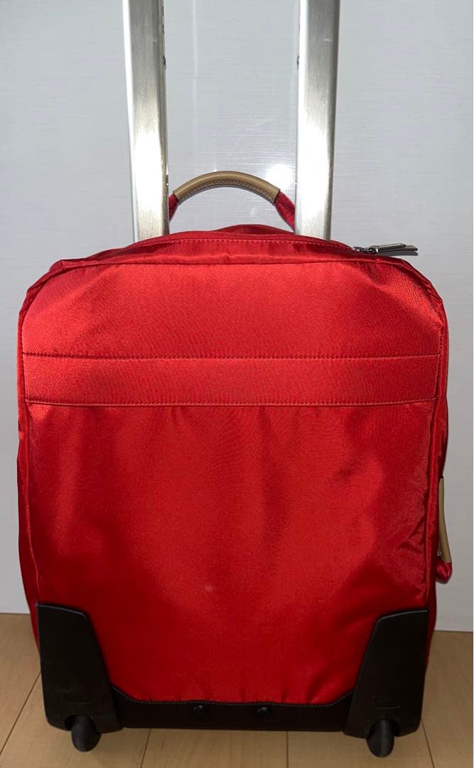 TUMI トゥミ ナイロン　コンパクト・ キャリーケース ソフトシェルレッド