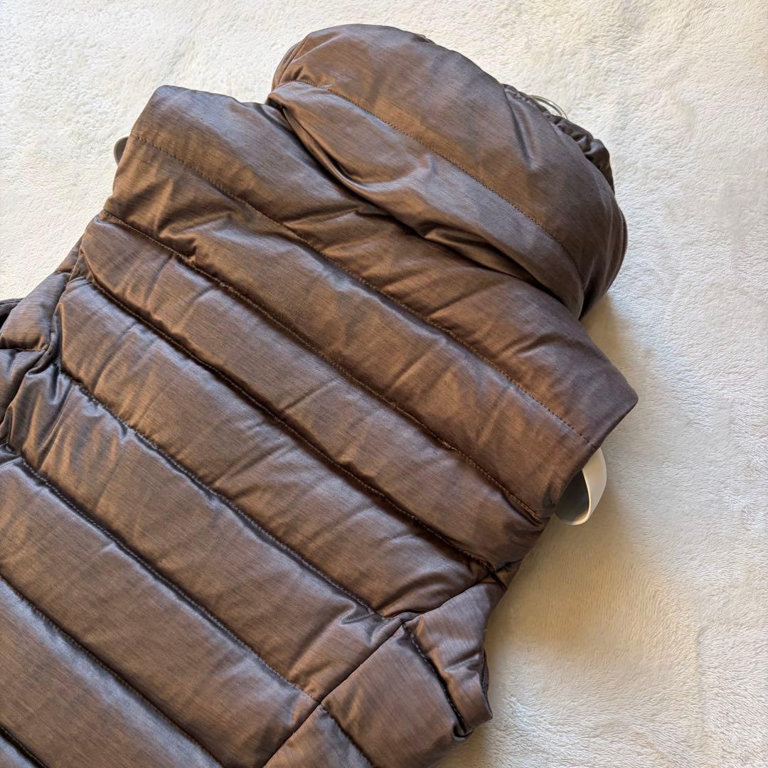 モンクレール TERNAY ダウン ベスト グレー レディース 冬物 ロゴ