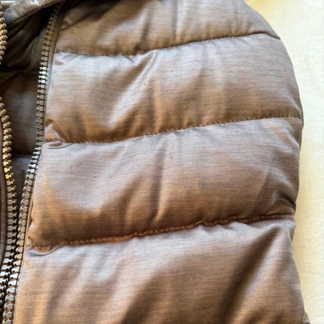 モンクレール TERNAY ダウン ベスト グレー レディース 冬物 ロゴ