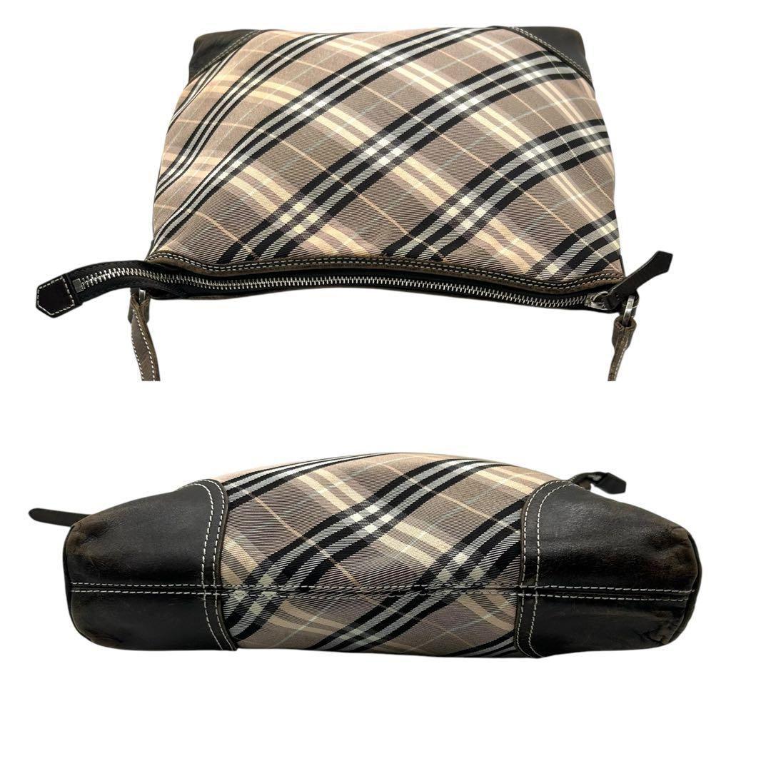 良品 1031 バーバリーブルーレーベル ショルダーバッグ ノバチェック