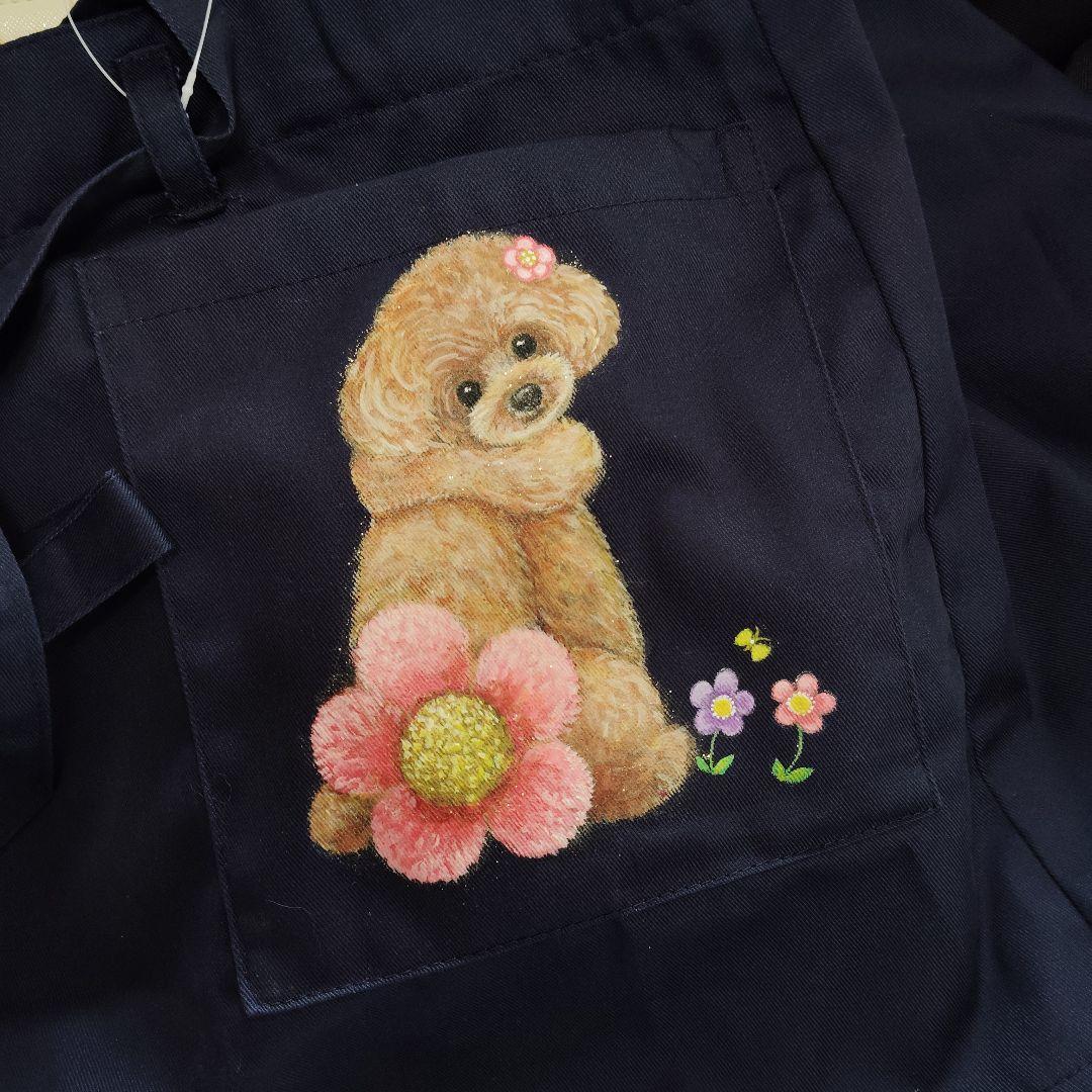 ✰値下げします♡ネルズ。様 トールペイント薔薇トイプードル長財布エプロン5点